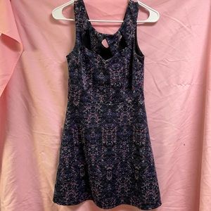 Flattering Geometric Cutout Cocktail Dress